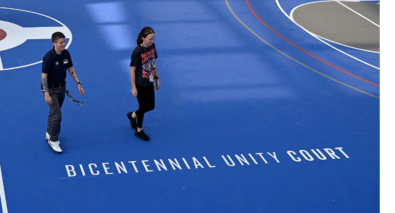 08.24.2023 Bicentennial Unity Plaza Ribbon Cutting 