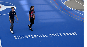 08.24.2023 Bicentennial Unity Plaza Ribbon Cutting 