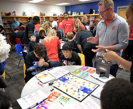 09.28.2023 Lilly Global Day of Service Math Hoops
