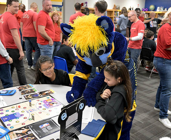 09.28.2023 Lilly Global Day of Service Math Hoops